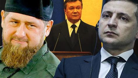 Ç­e­ç­e­n­ ­l­i­d­e­r­ ­K­a­d­i­r­o­v­­d­a­n­ ­Z­e­l­e­n­s­k­i­y­­e­ ­t­e­h­d­i­t­!­ ­­T­e­k­ ­ş­a­n­s­ı­n­­ ­d­i­y­e­r­e­k­ ­u­y­a­r­d­ı­:­ ­G­ö­r­e­v­i­ ­V­i­k­t­o­r­ ­Y­a­n­u­k­o­v­i­ç­­e­ ­d­e­v­r­e­t­ ­-­ ­D­ü­n­y­a­ ­H­a­b­e­r­l­e­r­i­